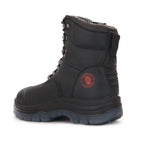 RockRooster Kensington 7" Side-Zip Steel Toe Work Boot – Black - MEM Supply Co.