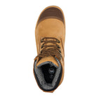 RockRooster Kimberly 7" Side-Zip Steel Toe Work Boot – Tan – Wide Fit