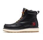 RockRooster Magnolia 6" Side-Zip Soft Toe Wedge Work Boot – Black