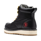 RockRooster Magnolia 6" Side-Zip Soft Toe Wedge Work Boot – Black