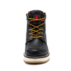 RockRooster Magnolia 6" Side-Zip Soft Toe Wedge Work Boot – Black