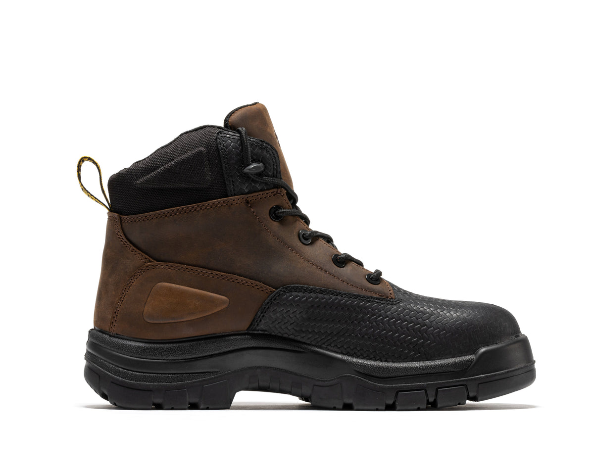 RockRooster Marfa 6" Waterproof Composite Toe Work Boot – Brown - MEM Supply Co.
