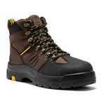 RockRooster Marfa 6" Waterproof Composite Toe Work Boot – Brown – Wide Fit