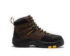 RockRooster Marfa 6" Waterproof Composite Toe Work Boot – Brown – Wide Fit