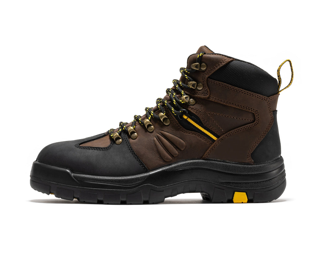 RockRooster Marfa 6" Waterproof Composite Toe Work Boot – Brown