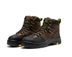 RockRooster Marfa 6" Waterproof Composite Toe Work Boot – Brown – Wide Fit