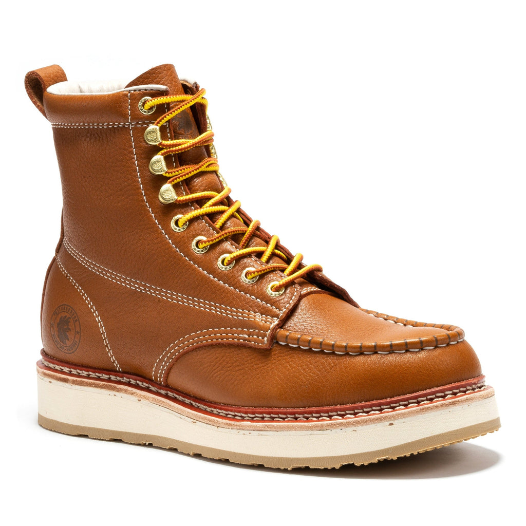 RockRooster Norwood 6" Soft Toe Wedge Work Boot – Brown