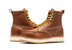 RockRooster Norwood 6" Steel Toe Wedge Work Boot – Brown
