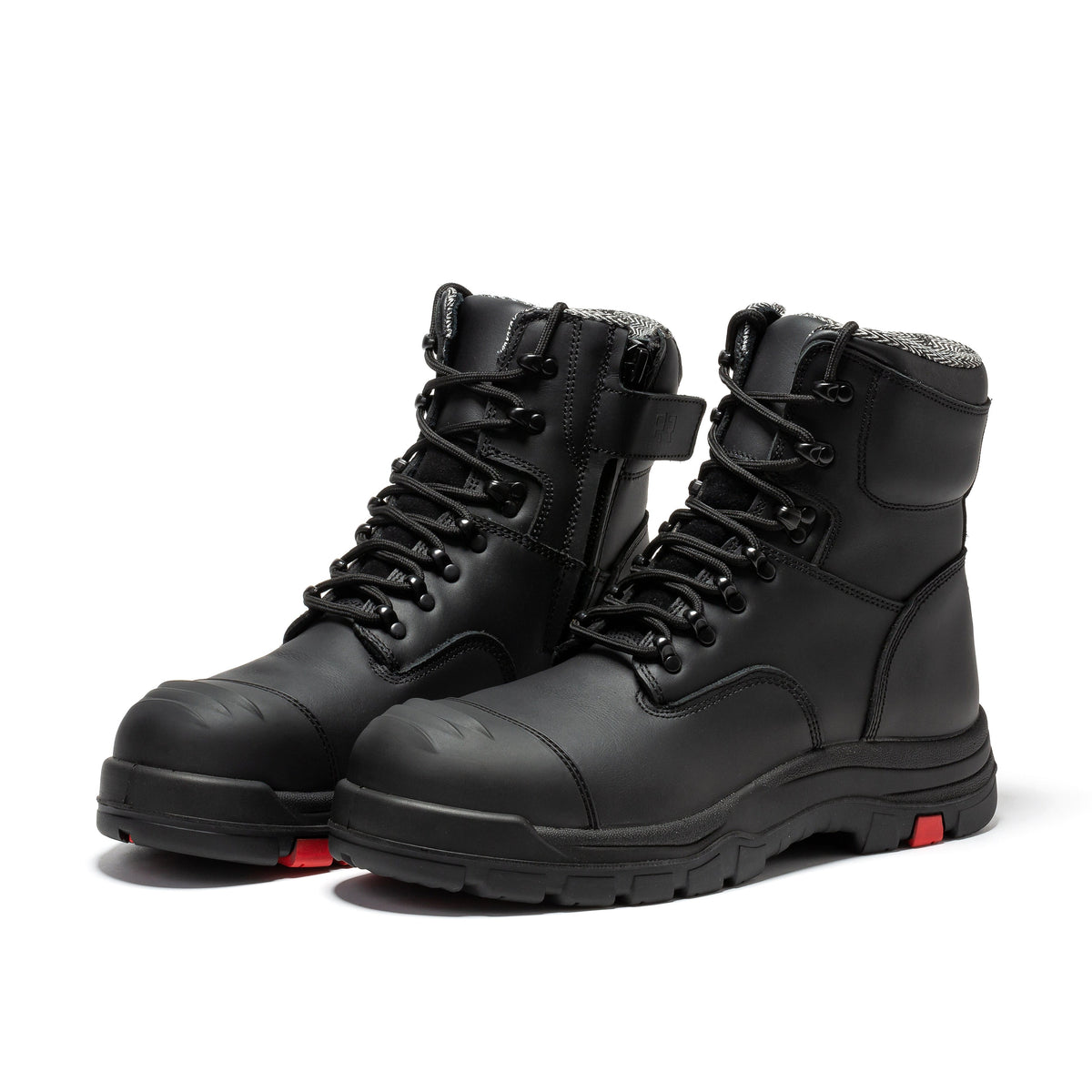RockRooster Roslyn 7" Side-Zip Composite Toe Work Boot – Black - MEM Supply Co.