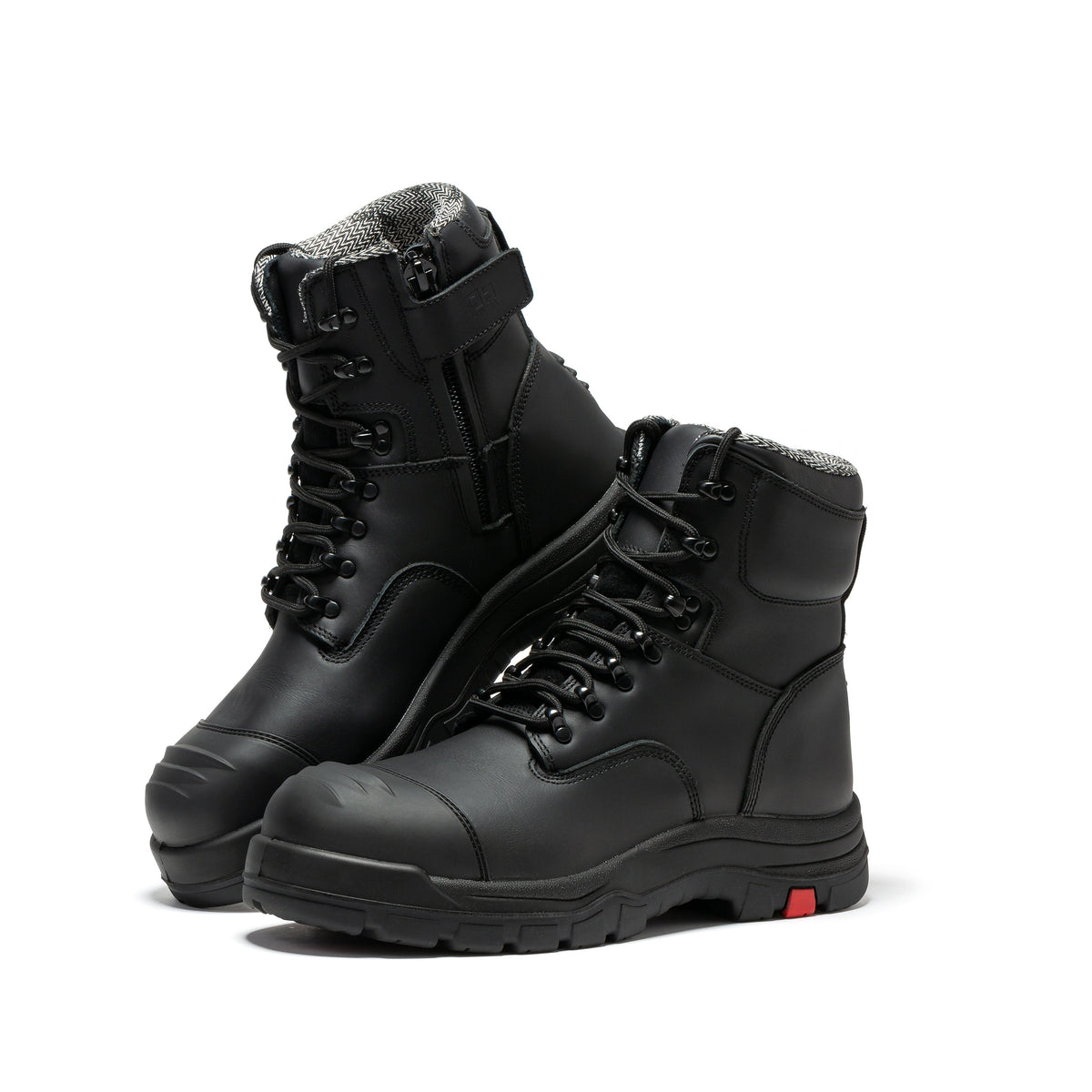 RockRooster Roslyn 7" Side-Zip Composite Toe Work Boot – Black - MEM Supply Co.
