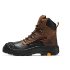 RockRooster Sedona 6" Waterproof Steel Toe Work Boot – Brown – Wide Fit