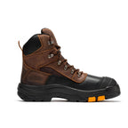 RockRooster Sedona 6" Waterproof Steel Toe Work Boot – Brown – Wide Fit