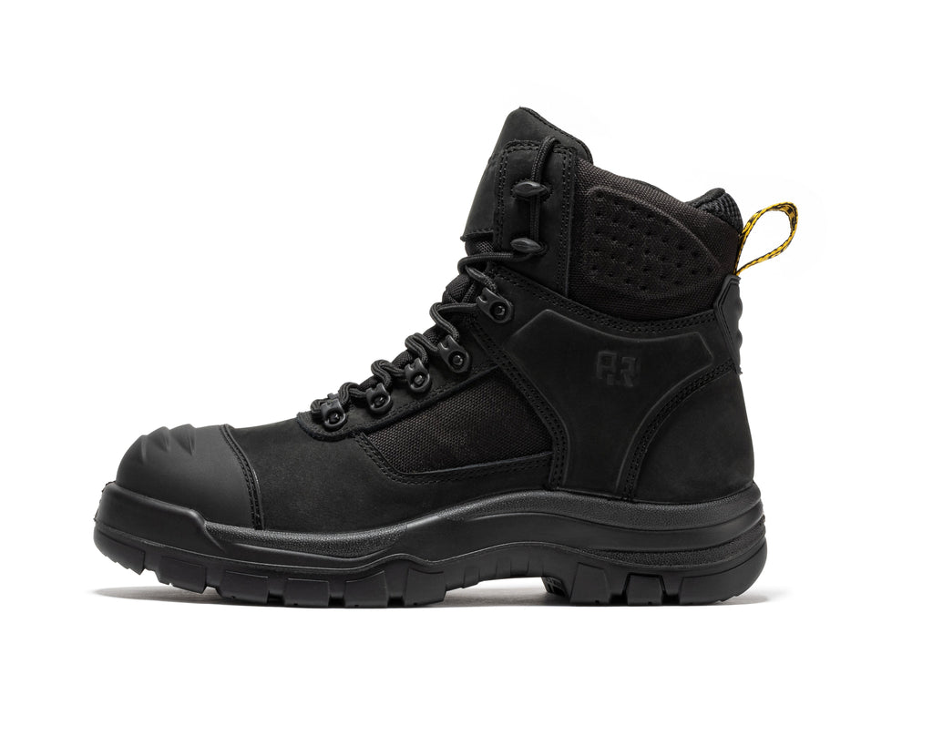 RockRooster Stowe 7" Waterproof Composite Toe Work Boot – Black - MEM Supply Co.