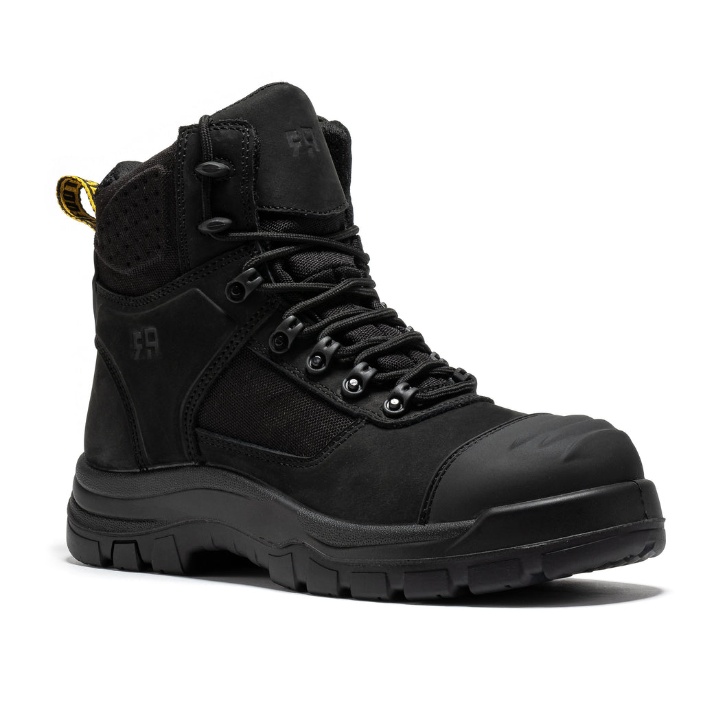 RockRooster Stowe 7" Waterproof Composite Toe Work Boot – Black - MEM Supply Co.