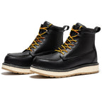 RockRooster Trinidad 6" Steel Toe Wedge Work Boot – Black