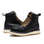 RockRooster Trinidad 6" Steel Toe Wedge Work Boot – Black