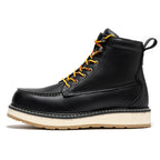 RockRooster Trinidad 6" Steel Toe Wedge Work Boot – Black