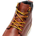 RockRooster Walker 6" Soft Toe Wedge Work Boot – Brown