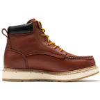 RockRooster Walker 6" Soft Toe Wedge Work Boot – Brown