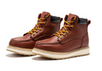 RockRooster Walker 6" Soft Toe Wedge Work Boot – Brown