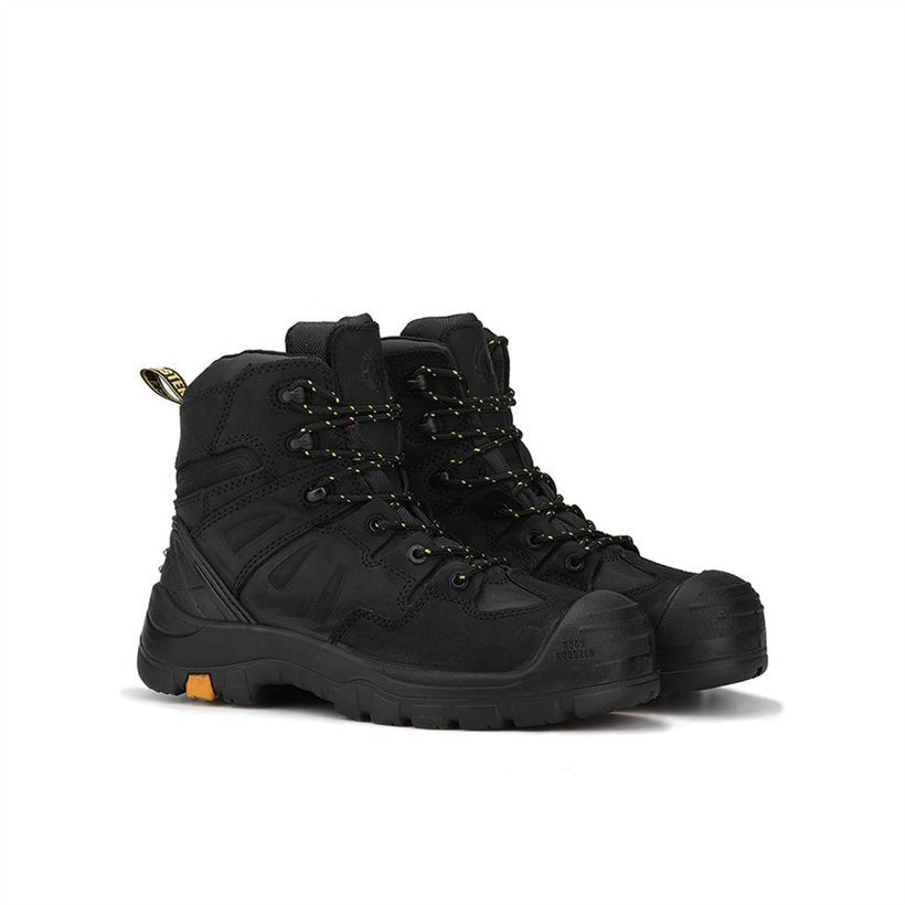RockRooster Woodland 6" Composite Toe Work Boot – Black - MEM Supply Co.