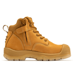 RockRooster Woodland 6" Composite Toe Zip Work Boot - Wheat Leather - MEM Supply Co.