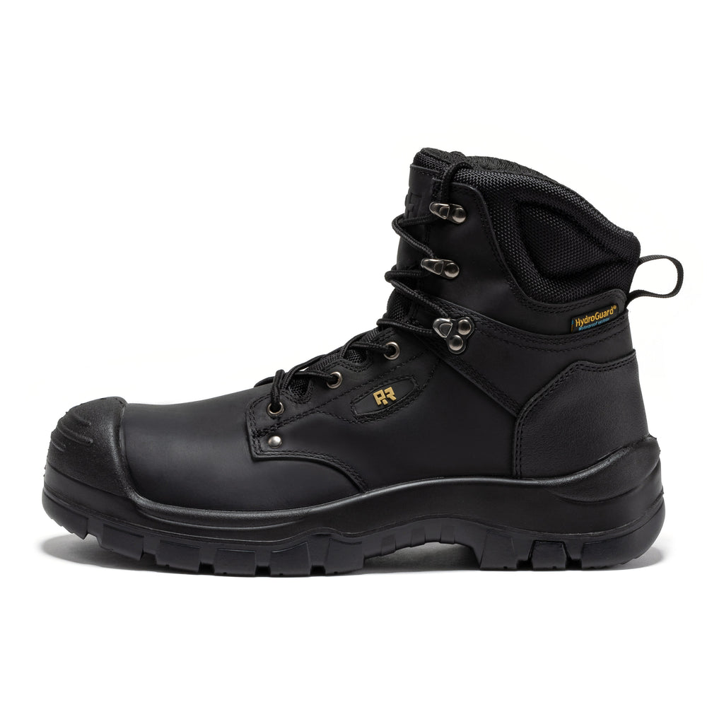 RockRooster Woodland 6" Waterproof Composite Toe Work Boot – Black - MEM Supply Co.