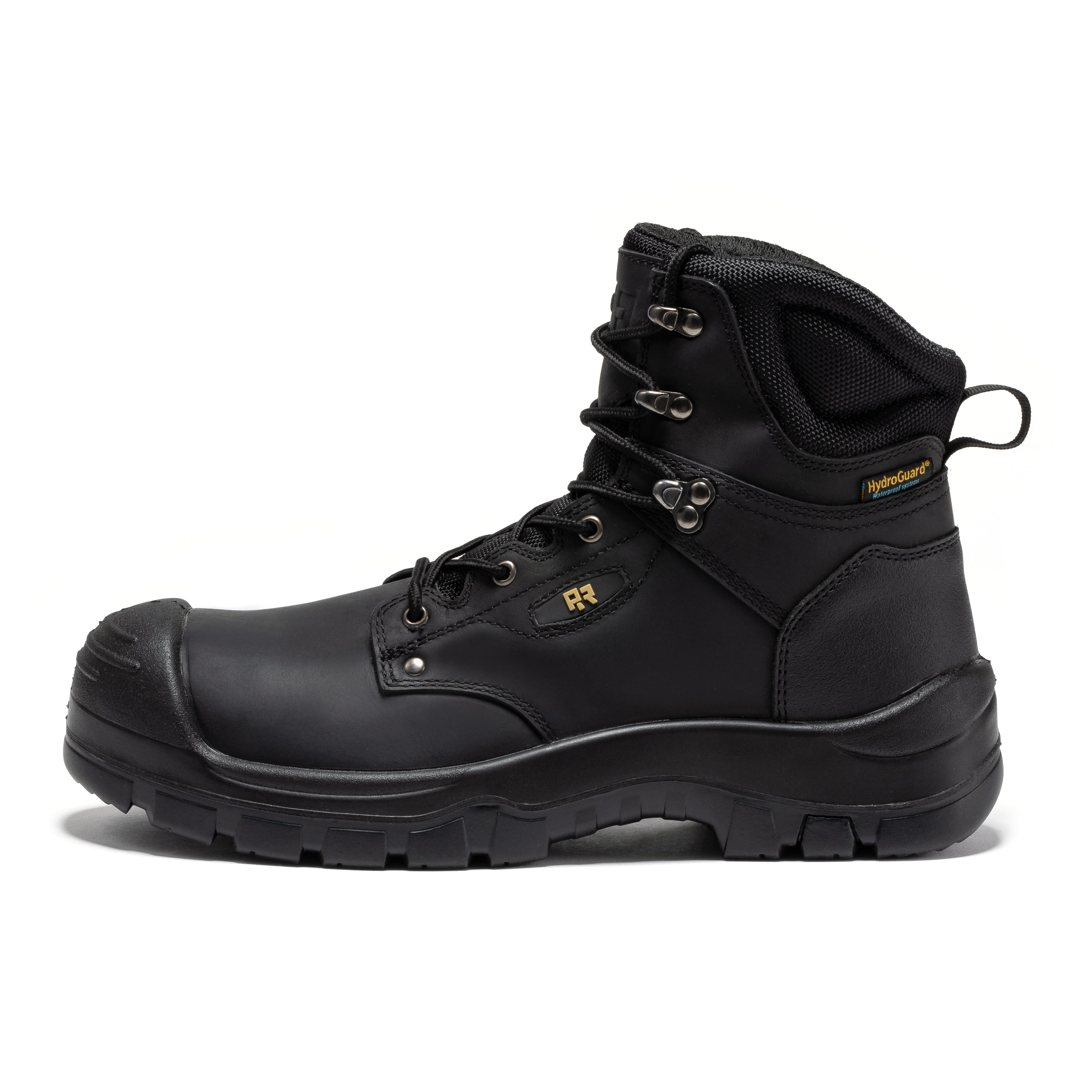 RockRooster Woodland 6" Waterproof Composite Toe Work Boot – Black - MEM Supply Co.