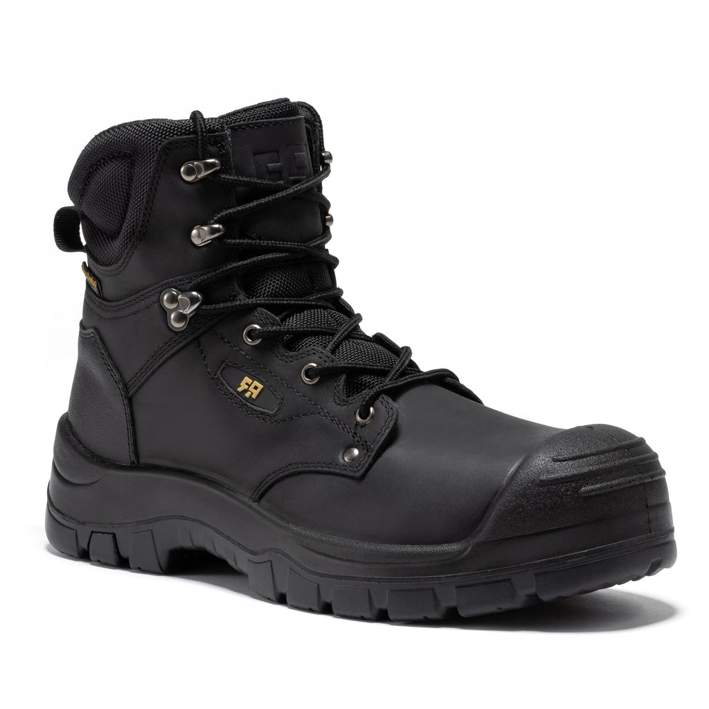 RockRooster Woodland 6" Waterproof Composite Toe Work Boot – Black - MEM Supply Co.