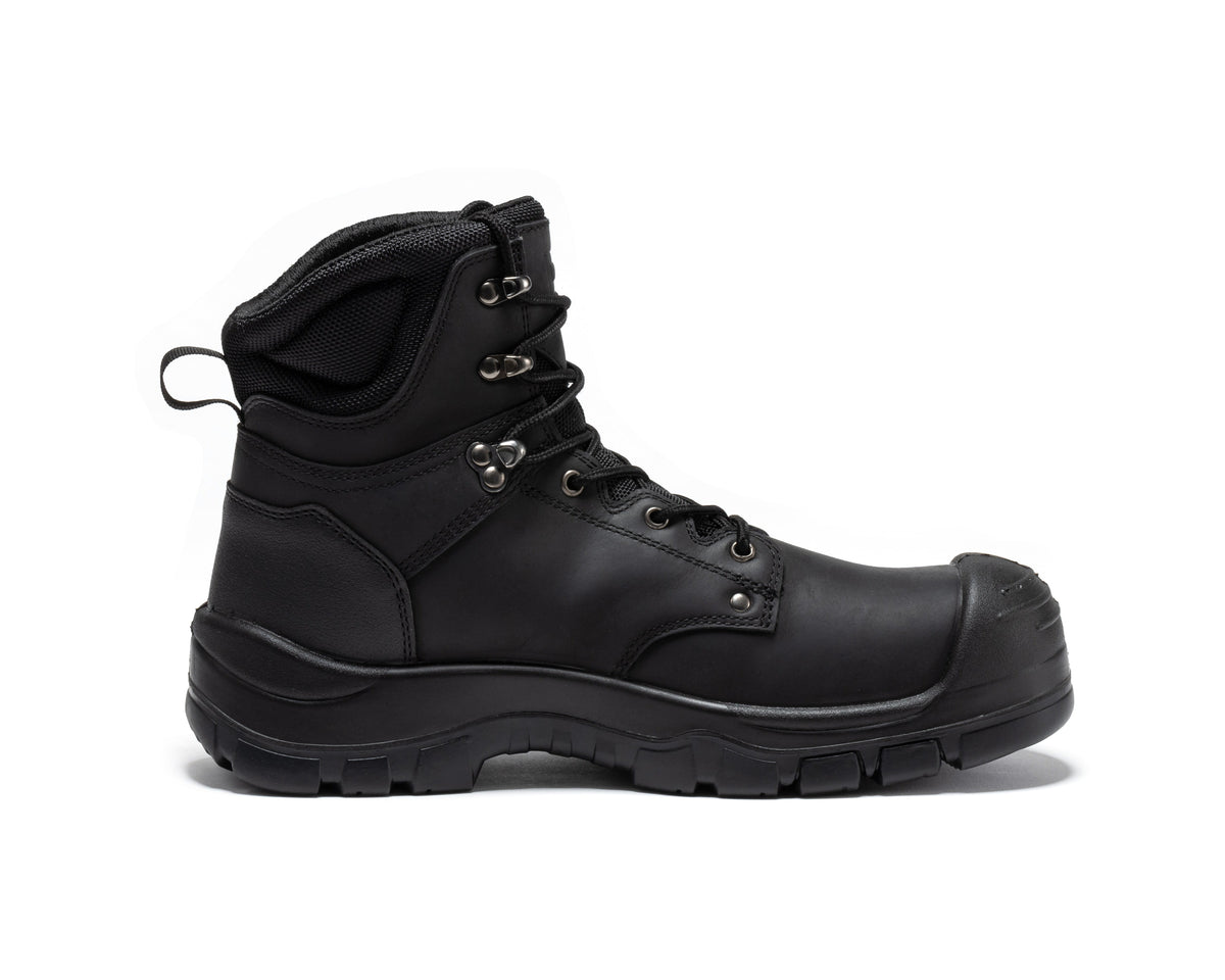 RockRooster Woodland 6" Waterproof Composite Toe Work Boot – Black - MEM Supply Co.