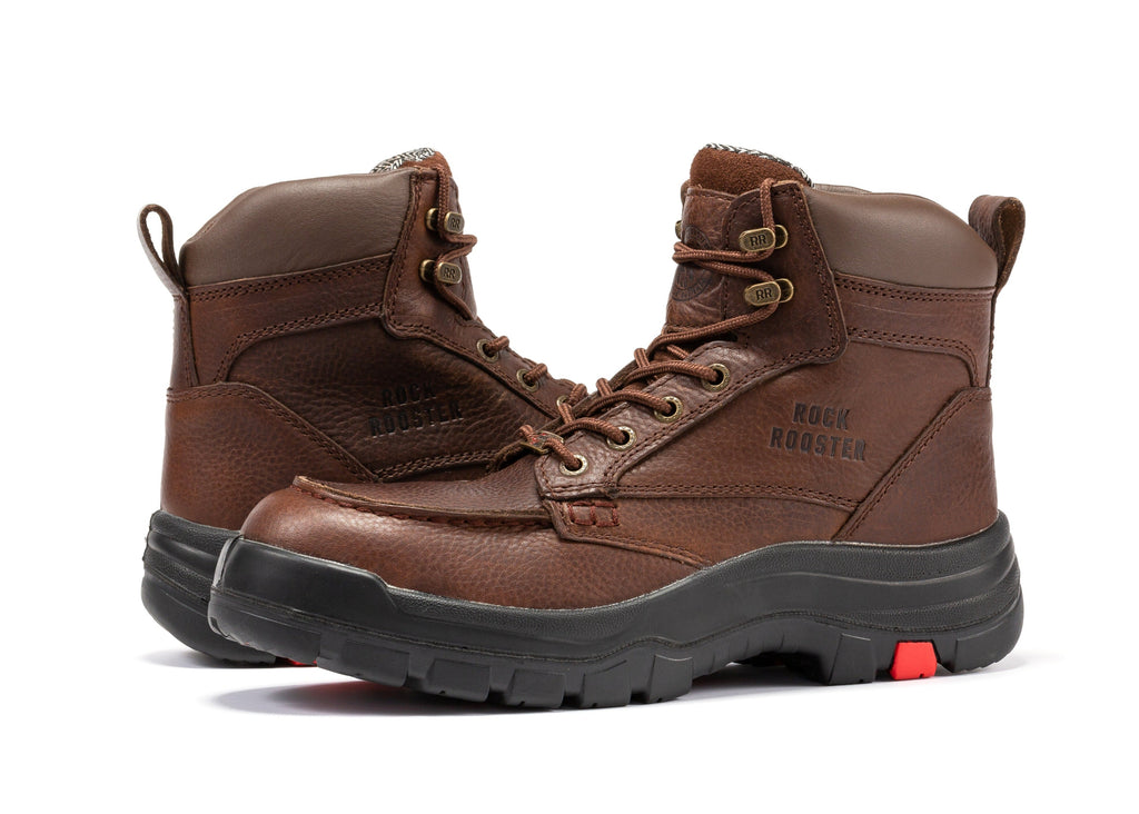 RockRooster Zumbro 6" Soft Toe Work Boot – Wide Fit