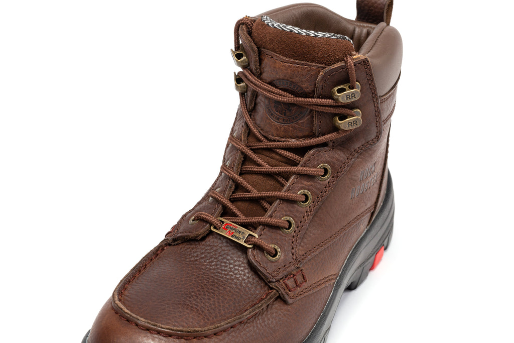 RockRooster Zumbro 6" Waterproof Steel Toe Work Boot – Wide Fit