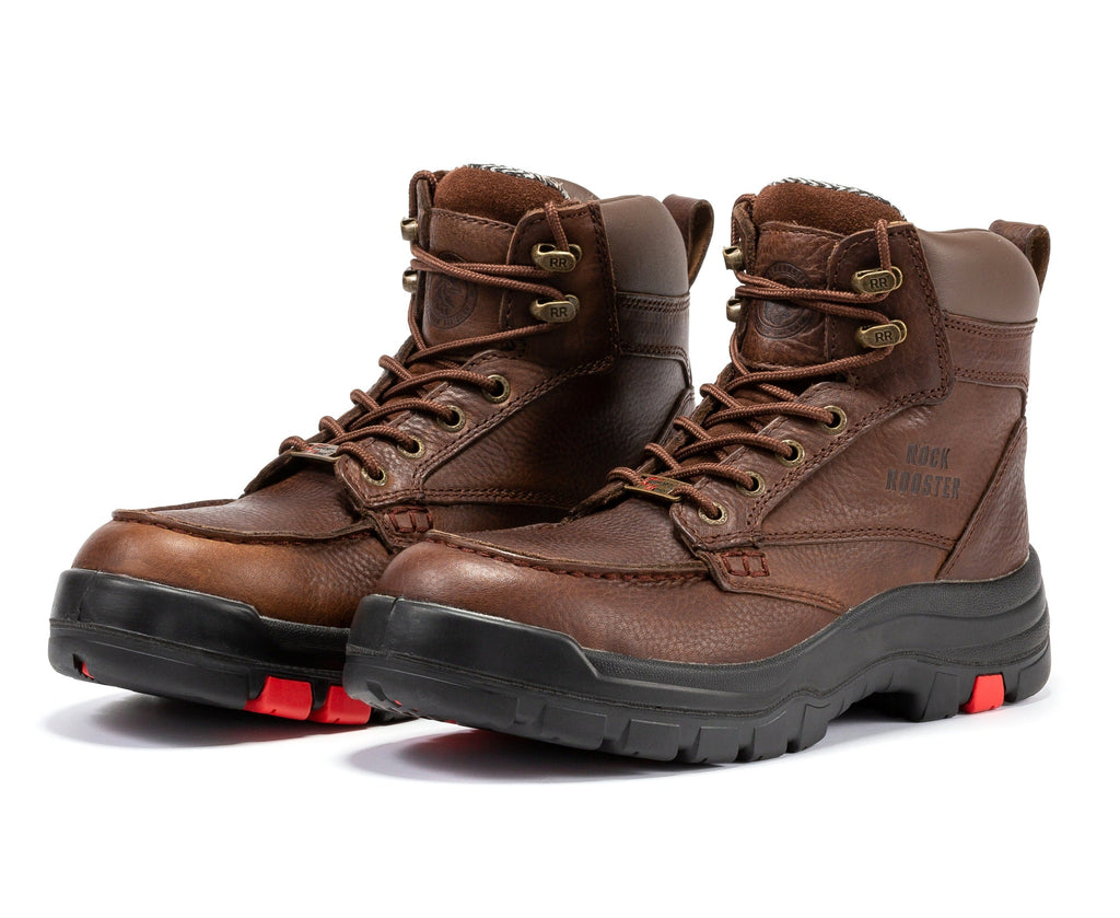 RockRooster Zumbro 6" Waterproof Steel Toe Work Boot – Wide Fit