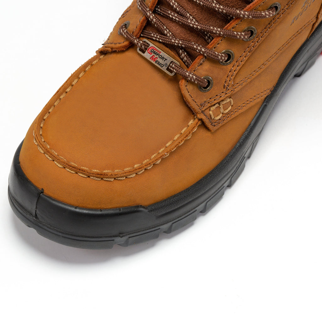 RockRooster Zumbro 6" Wide Steel Toe Work Boot – Brown - MEM Supply Co.