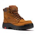 RockRooster Zumbro 6" Wide Steel Toe Work Boot – Brown - MEM Supply Co.