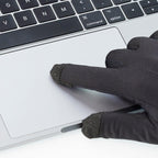 The Writer’s Glove® V3 Graphene Touchscreen Typing Gloves – Black