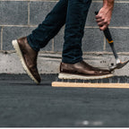 Proxon Volta Steel Toe Wingtip Oxford Work Shoe – Brown