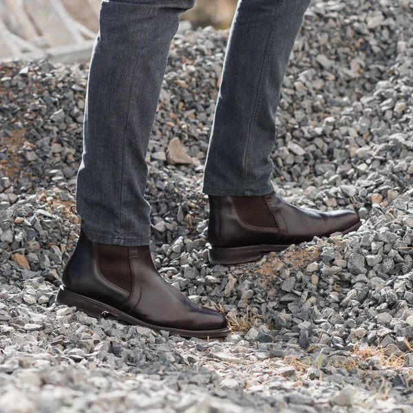 Proxon Wallace Steel Toe Chelsea Work Boot – Brown