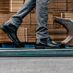 Proxon Wallace Steel Toe Chelsea Work Boot – Black